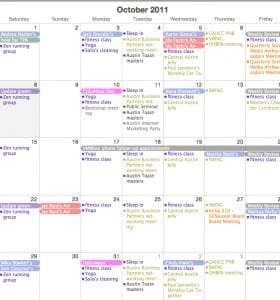 Monthly, Block View