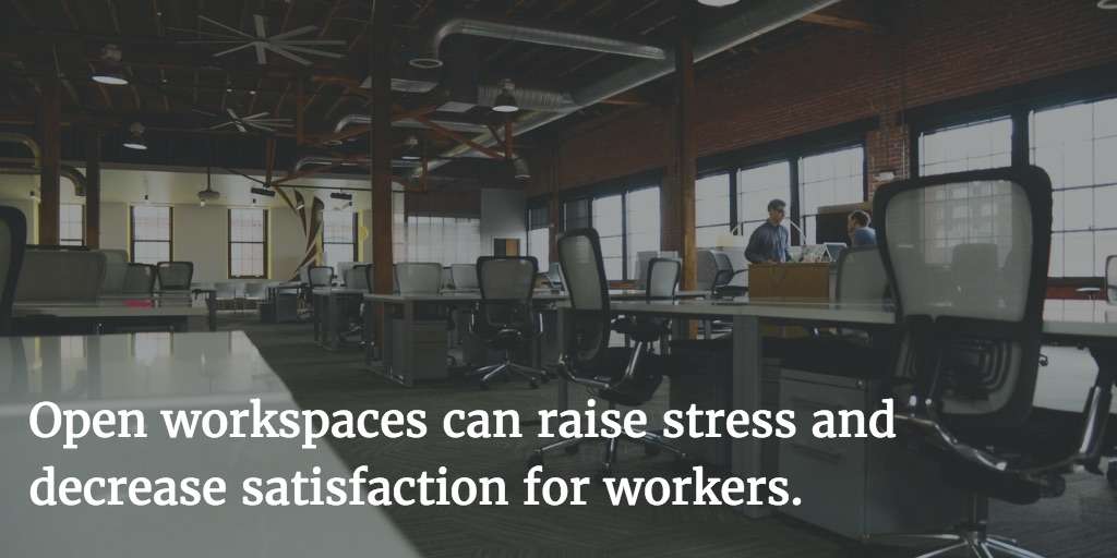 Open workspaces should still include quieter, more private areas, productivity expert Maura Nevel Thomas of regainyourtime.com says.