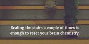When you're in 'F-State,' try to get a quick burst of exercise, Dr. Edward Hallowell says.