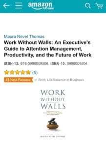 maura thomas bestseller work without walls