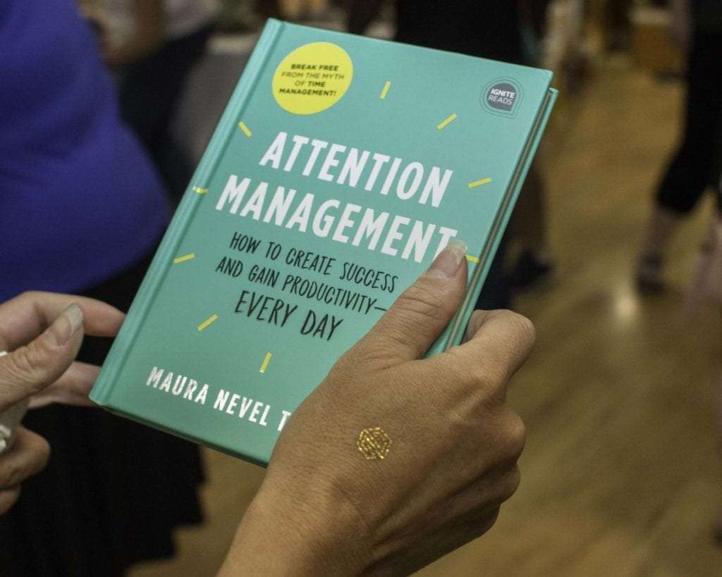 Attention Management book and a Mindful Mark from LumenKind